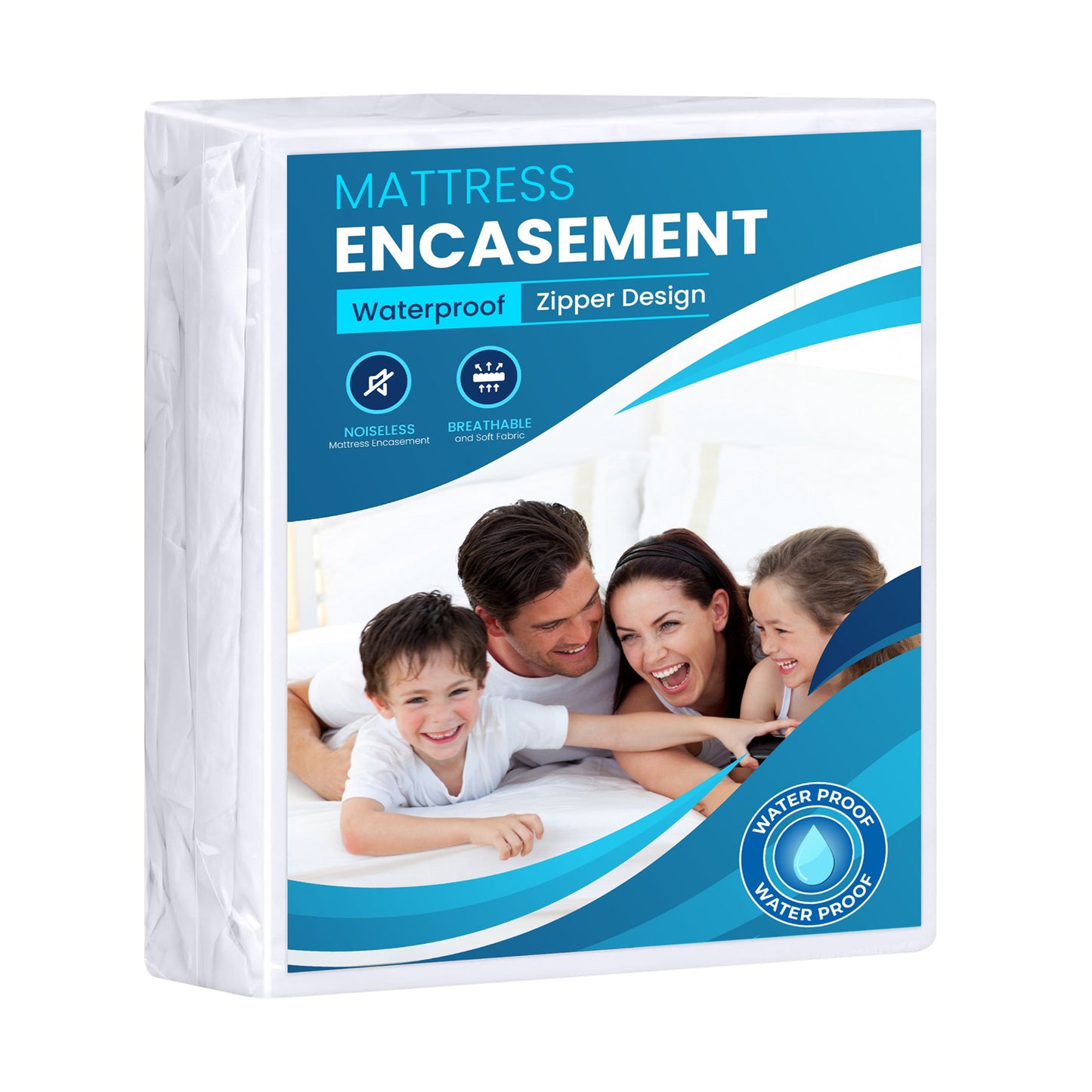 Waterproof Mattress Encasement | Zipper Sunshine Comforts