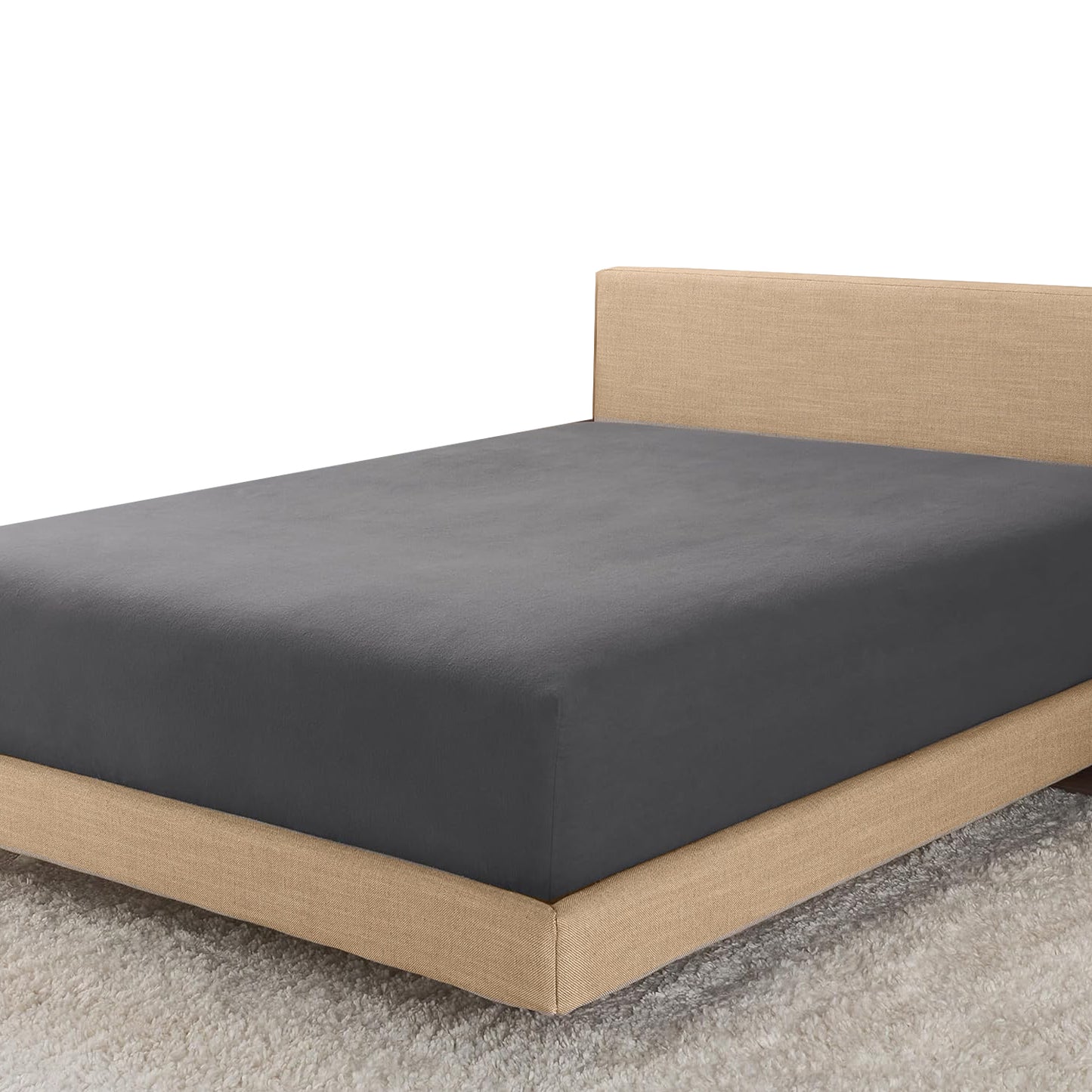 Flannel Fitted Sheet 25cm | Brushed Cotton