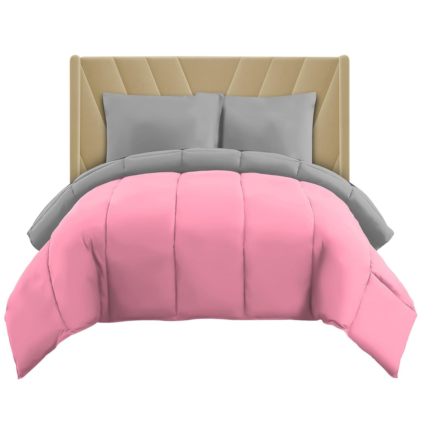 Reversible Duvet Covers Set | Brushed Microfibre