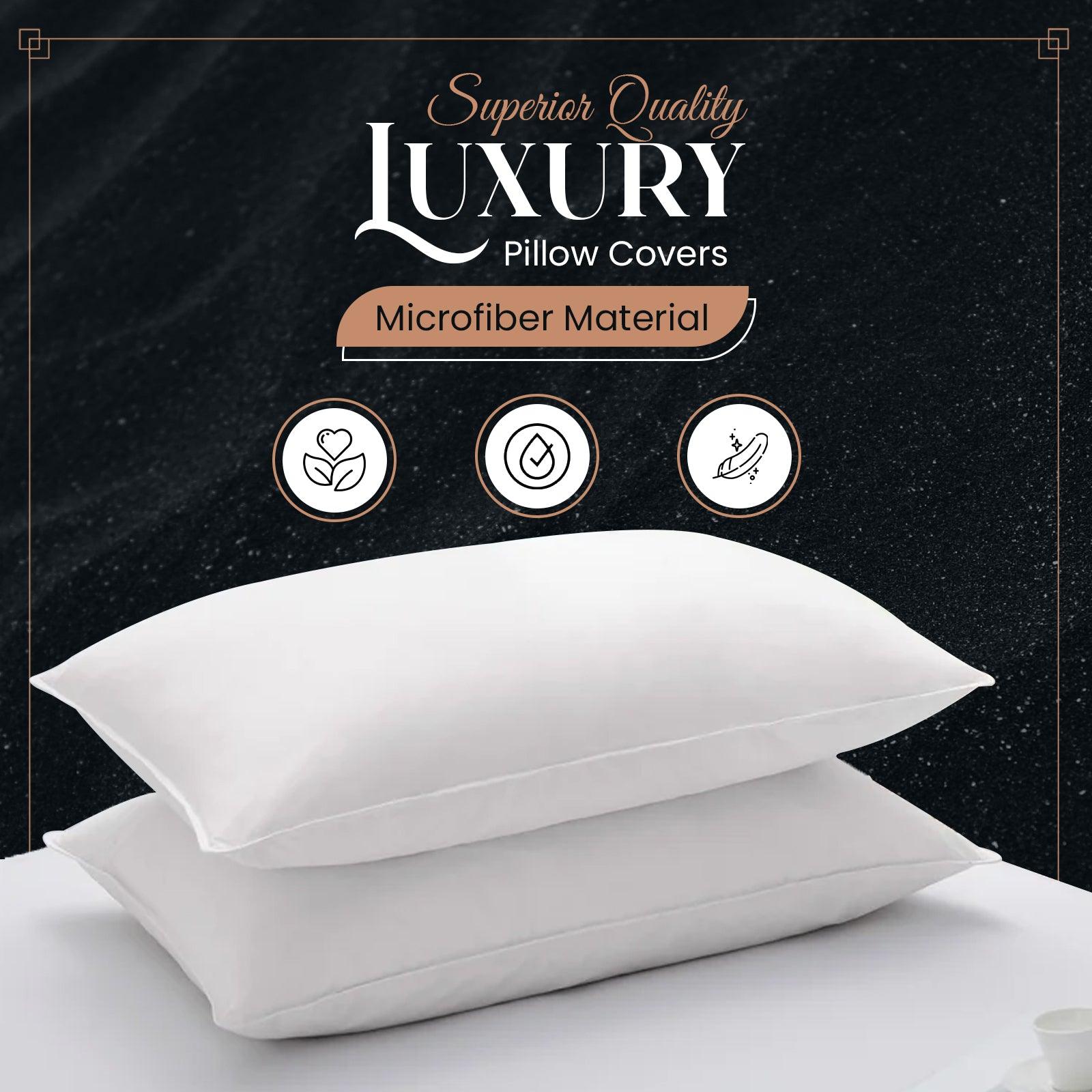 Pillow Cases, Hotel Quality Pillows Cover Pack of 4 - Sunshine Comforts