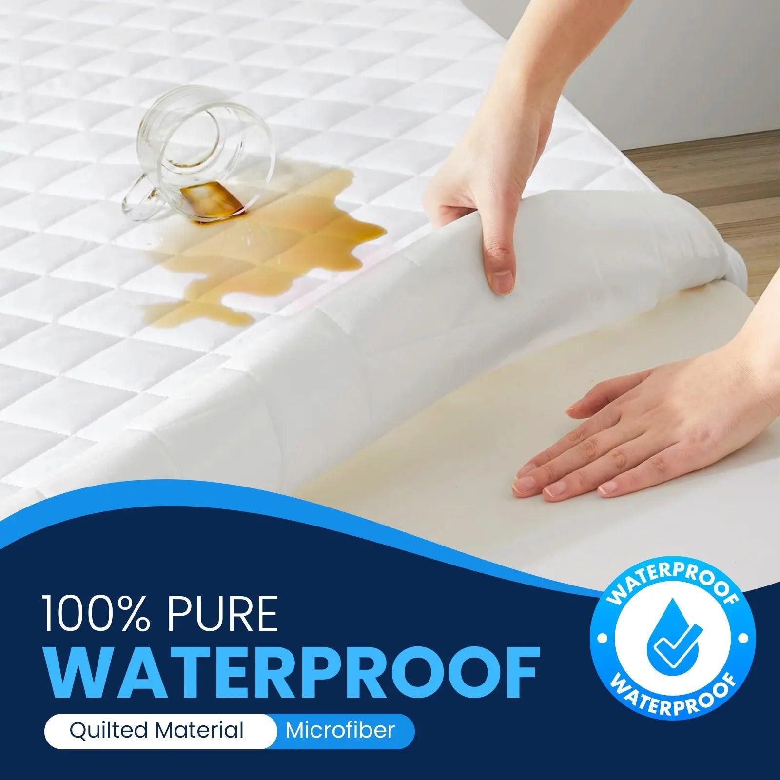 Waterproof Mattress Protector Super King - Sunshine Comforts