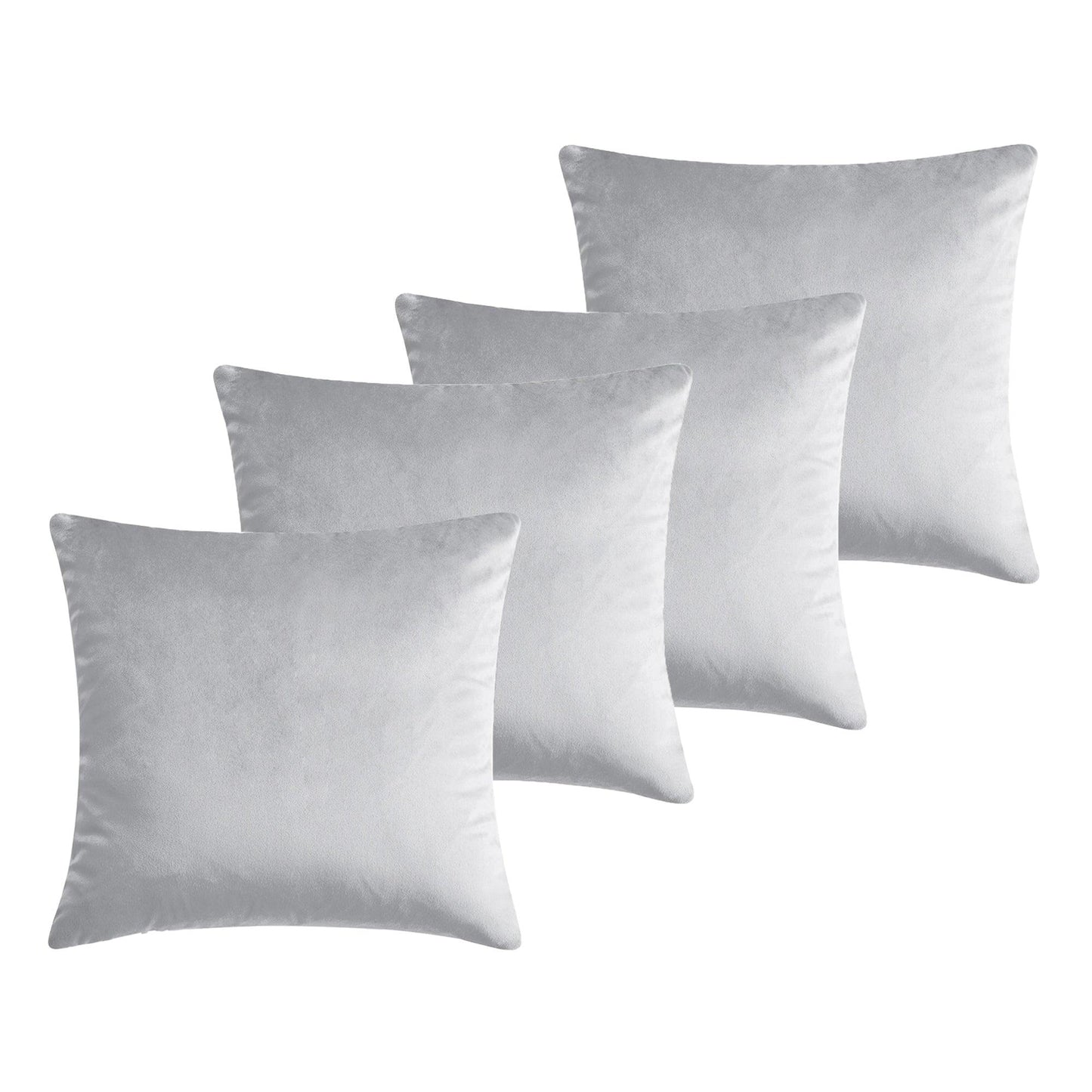 Velvet Cushion Covers – Cushion Covers 45 x 45 Fluffy Cushion Inners Covers Super Soft Cushion cover 18X18 velvet Square Pillow Cover - Sunshine Comforts