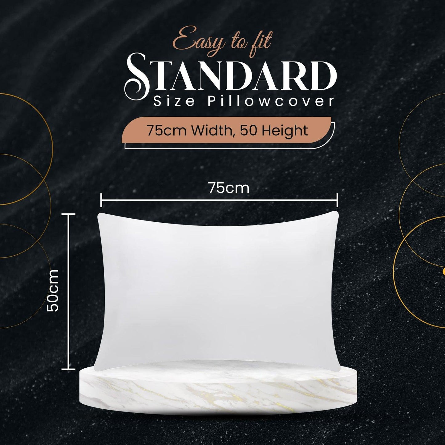 Pillow Cases, Hotel Quality Pillows Cover Pack of 4 - Sunshine Comforts
