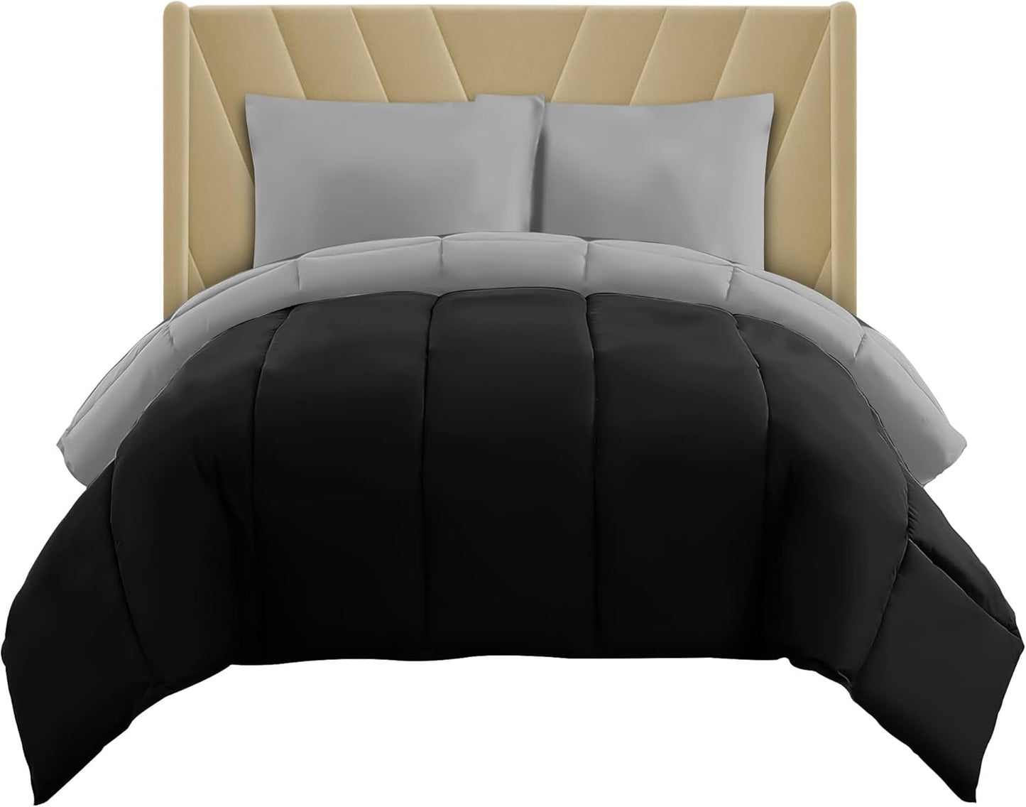 Reversible Duvet Covers Set | Brushed Microfibre