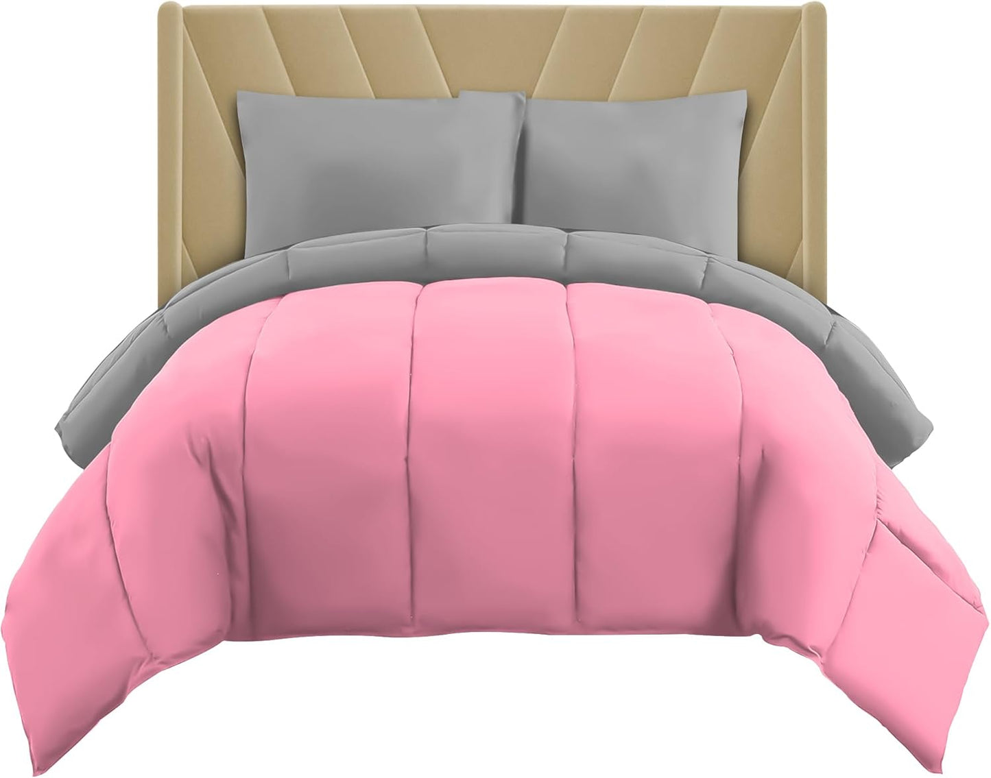 Reversible Duvet Covers Set | Brushed Microfibre