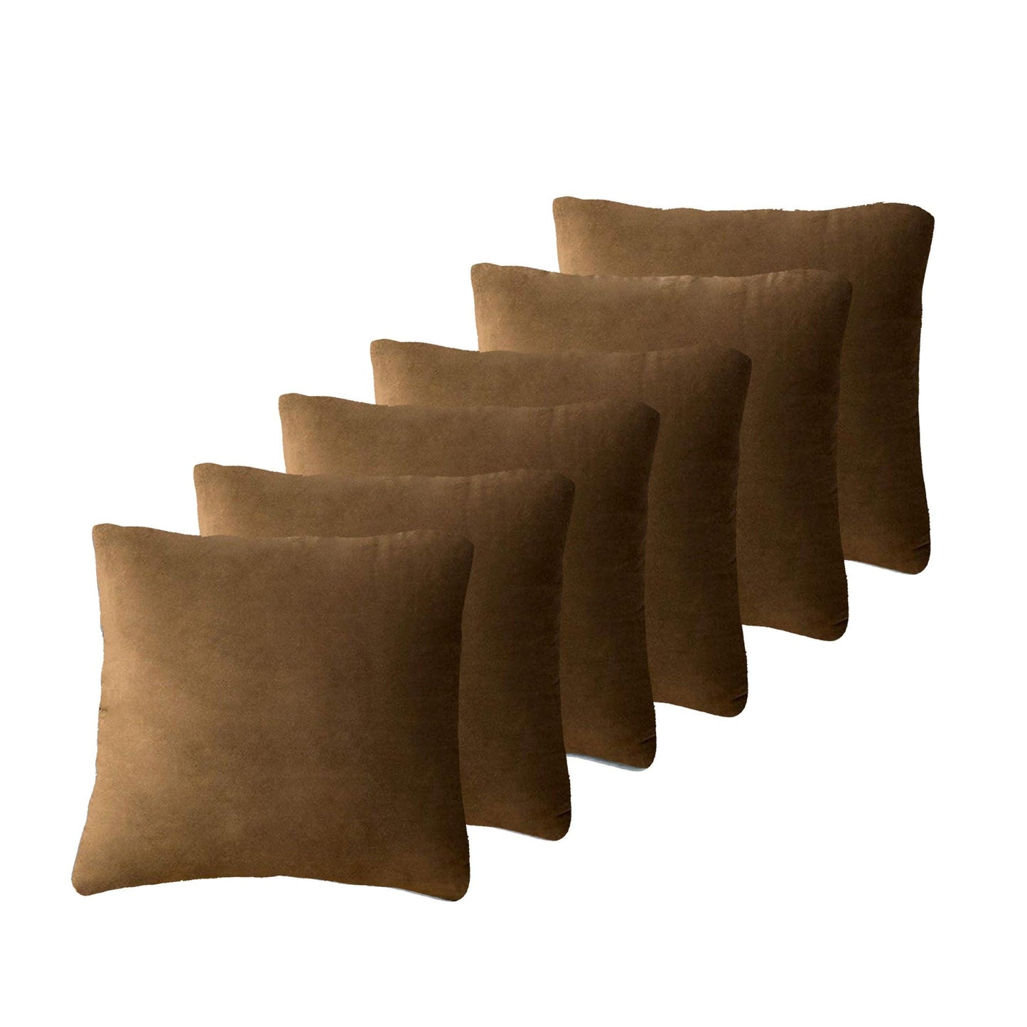 Velvet Cushion Covers – Cushion Covers 45 x 45 Fluffy Cushion Inners Covers Super Soft Cushion cover 18X18 velvet Square Pillow Cover - Sunshine Comforts