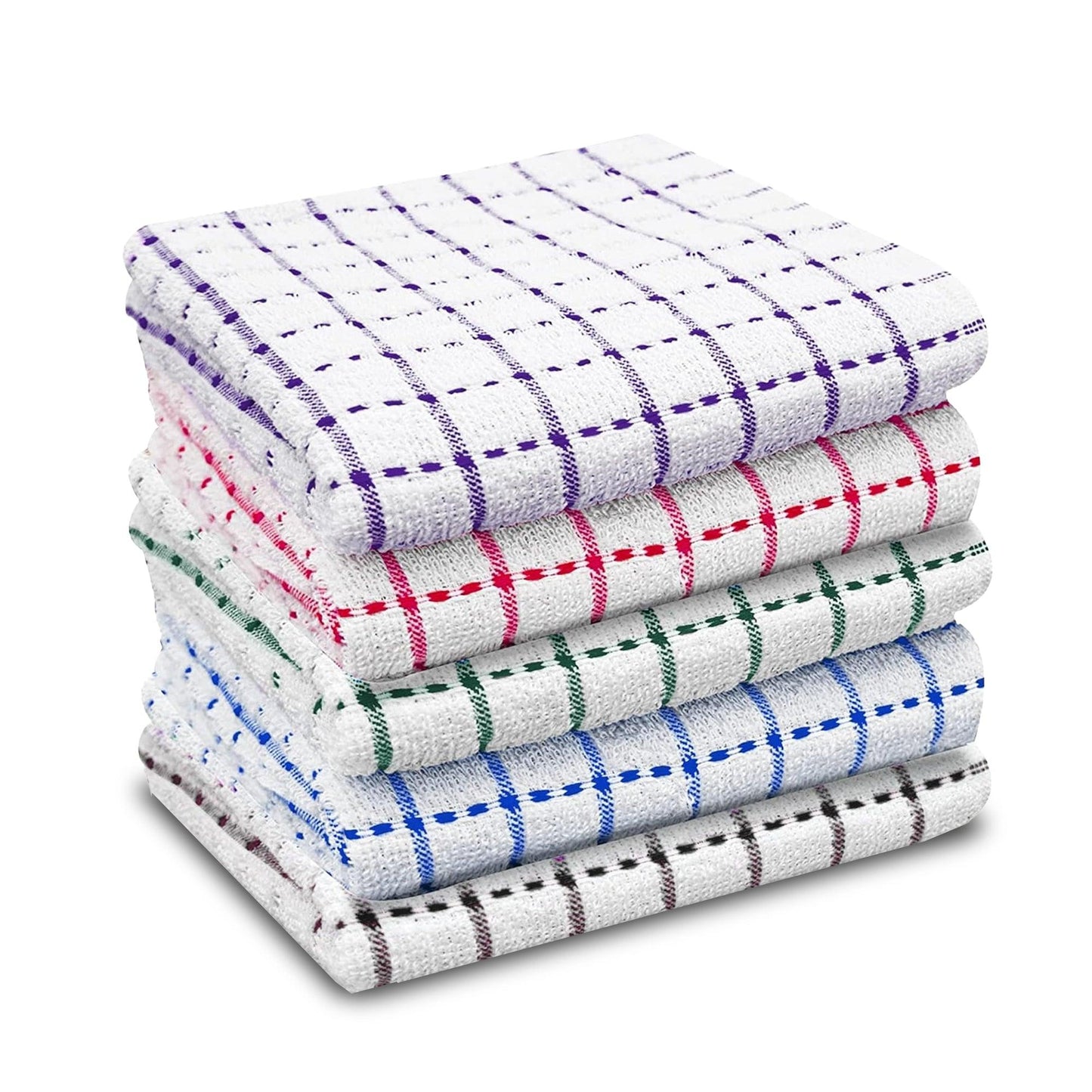 Tea Towels Egyptian Cotton, Super Absorbent Kitchen Towels, 40 x 70CM - Sunshine Comforts