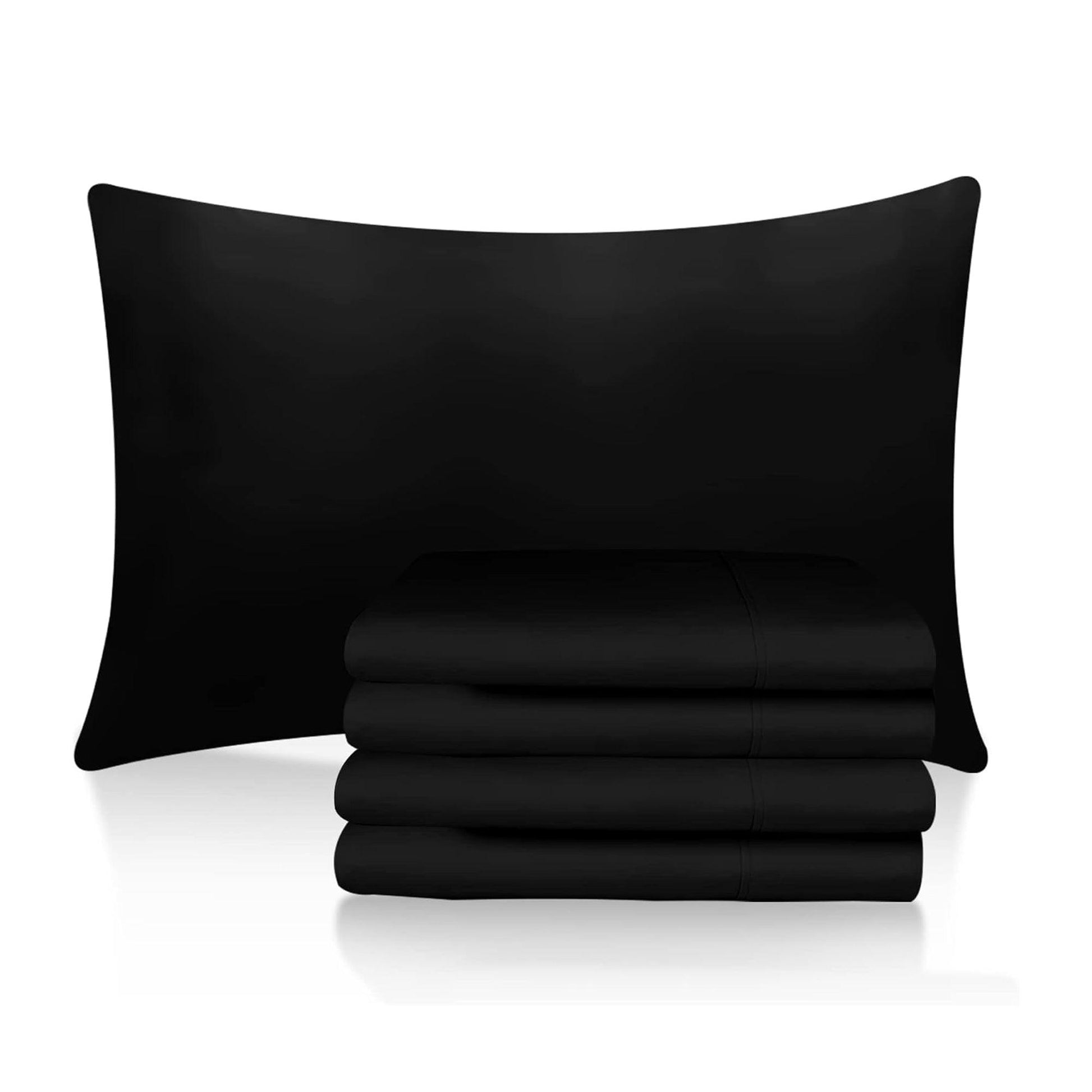 Pillow Cases, Hotel Quality Pillows Cover Pack of 4 - Sunshine Comforts