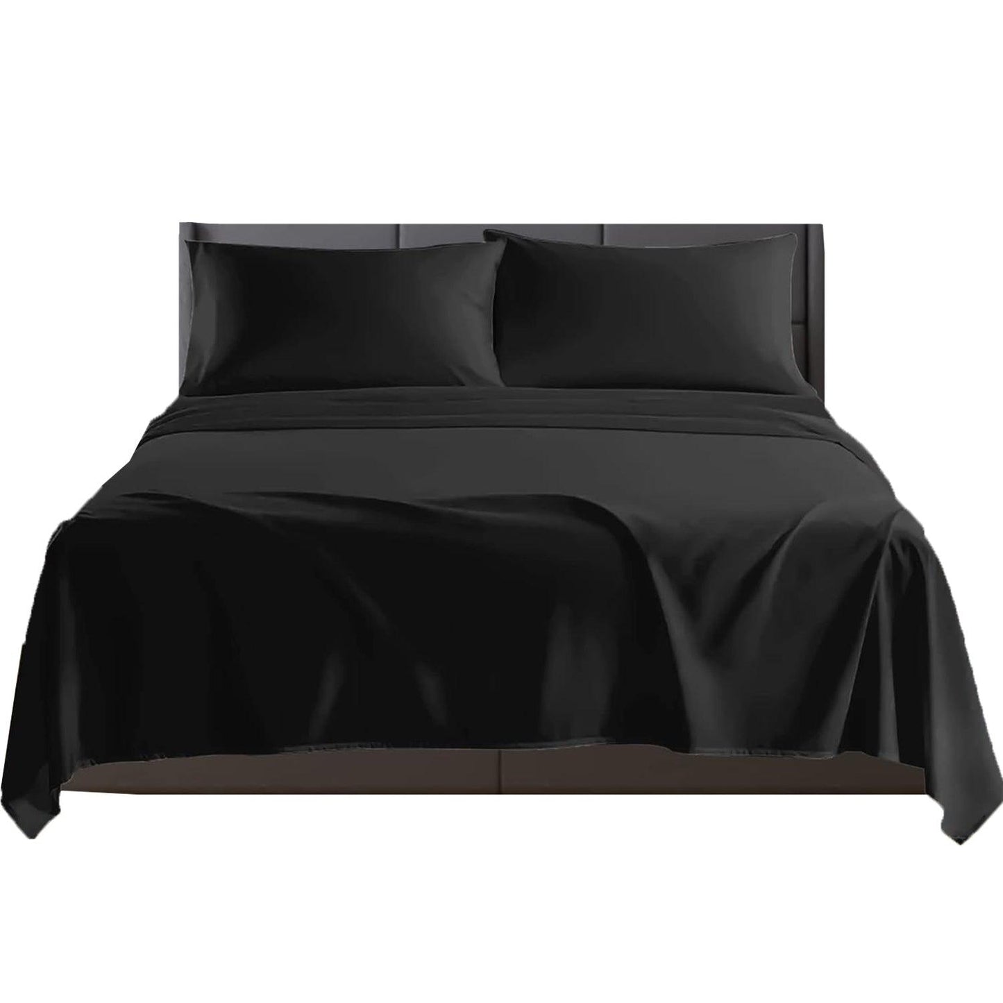 Egyptian Cotton Flat Sheet 200 Thread Count, Breathable, Anti Wrinkle, Shrink and Fade Resistant Flat Bed Sheets - Sunshine Comforts