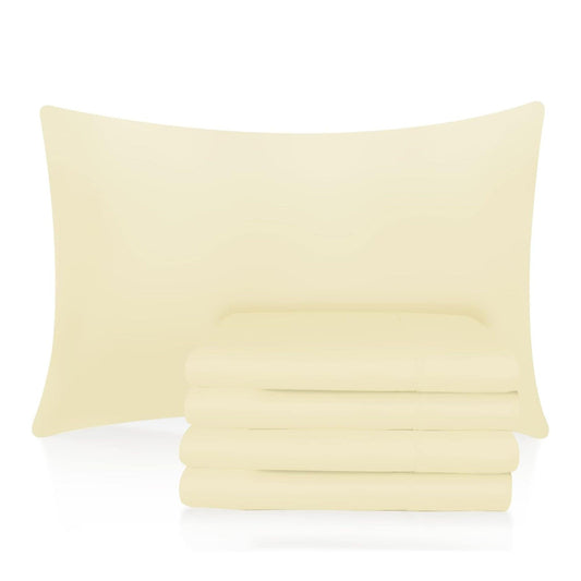 Pillow Cases, Hotel Quality Pillows Cover Pack of 4 - Sunshine Comforts