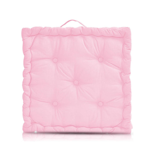 10cm Thick Booster Cushion for Armchairs, 43cmx43cm - Percale Duck - Sunshine Comforts