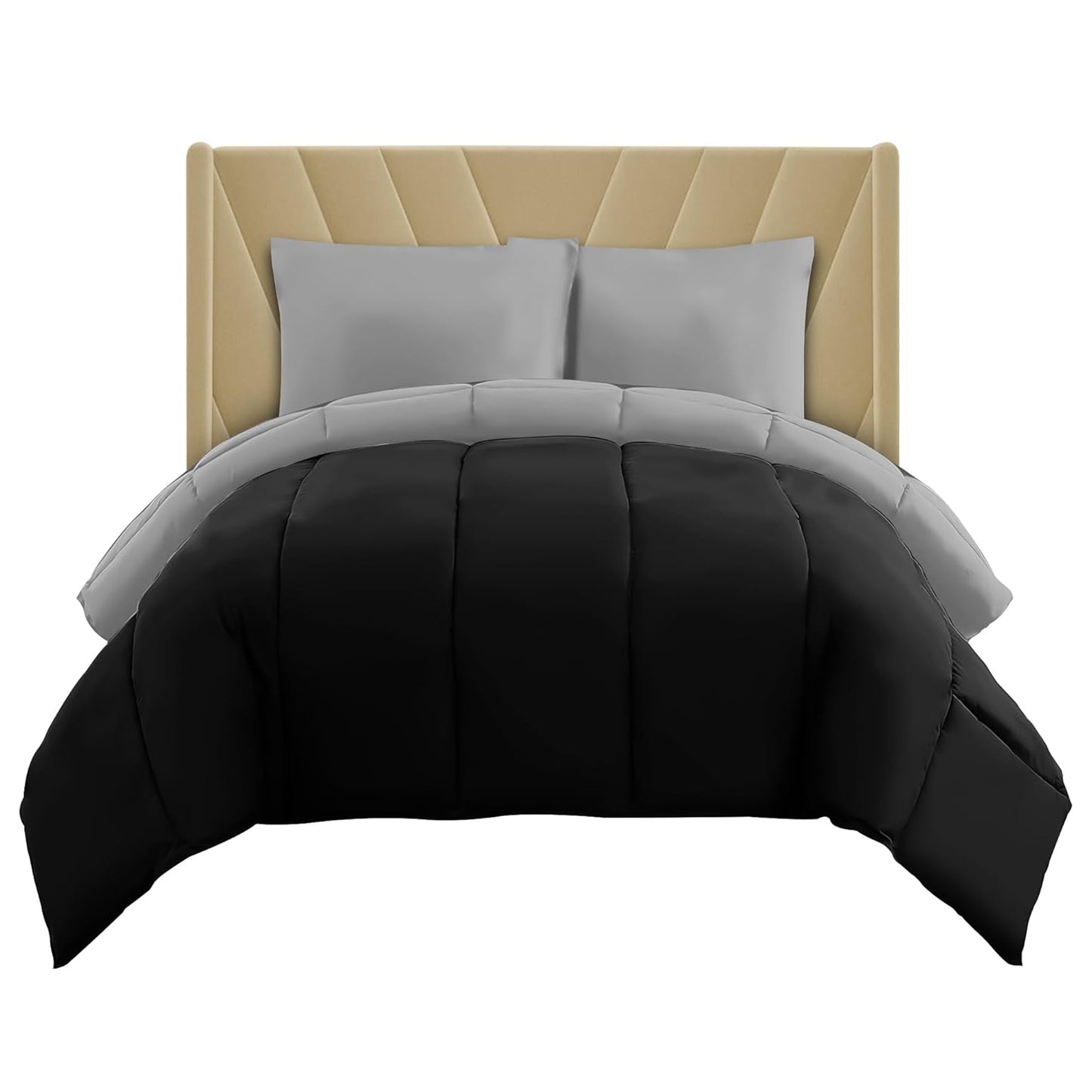 Reversible Duvet Covers Set | Brushed Microfibre