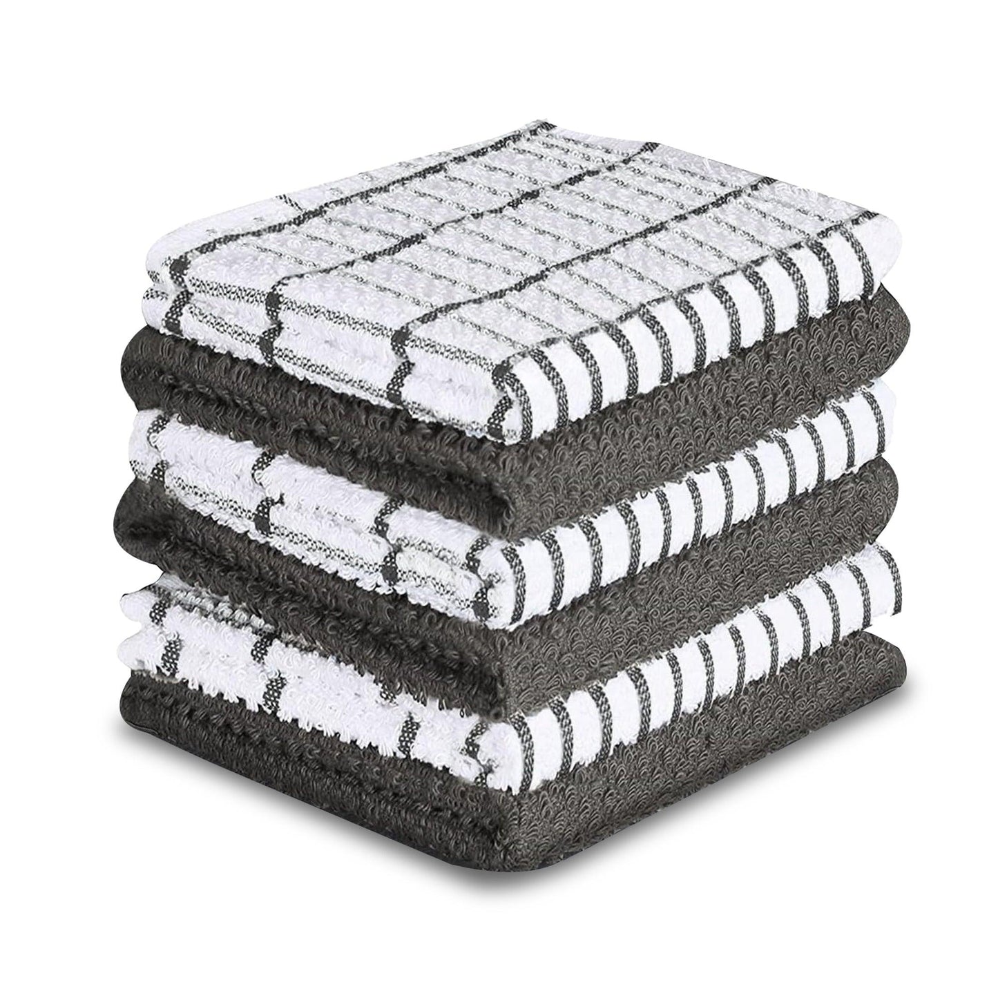 Tea Towels Egyptian Cotton, Super Absorbent Kitchen Towels, 40 x 70CM - Sunshine Comforts